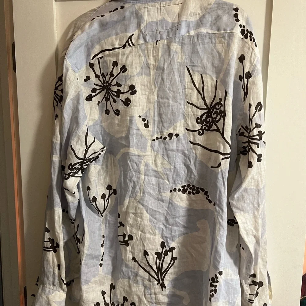 St. Barth Men’s  dress shirt.floral. - Picture 2 of 6